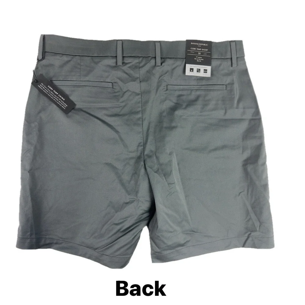 BANANA REPUBLIC Temp Regulating Gray Shorts NWT